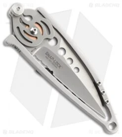 CRKT Van Hoy Snap Lock Folding Knife (2.5" Bead Blast Serr) 5112N -CRKT Knife Shop CRKT snap lock serrated 5112N BHQ 51825 er side