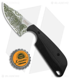 Flytanium Black G-10 + CRKT Folts Minimalist Gears Knife (2.25" Satin) -CRKT Knife Shop Flytanium Black G 10 CRKT Folts Minimalist Gears Bowie SW BHQ 174425 jr bottlecap