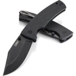 CRKT Gulf Linerlock CR2795, 4.079" 8Cr13MoV Plain Blade, Black G10 Handle -CRKT Knife Shop Gulf Linerlock 3 60172.1579202522