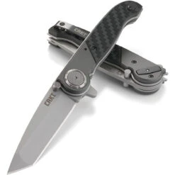 CRKT M40 Deadbolt Lock Tanto CRM400, 2.937" 1.4116 Plain Blade, Bolster - 6063 Al | Onlay - Glass Reinforced Nylon Handle -CRKT Knife Shop M40 Deadbolt Lock Tanto 3 53081.1579293119