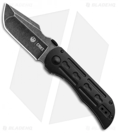 CRKT Ruger Incendiary Tanto Frame Lock Knife (3" Black Stonewash) 1 CRKT Ruger Incendiary Tanto Frame Lock Knife (3" Black Stonewash)