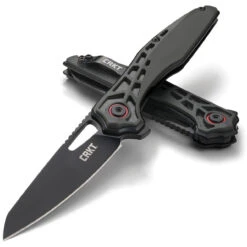 CRKT Thero Linerlock CR6290, 3.083" 8Cr14MoV Plain Blade, Black Glass Reinforced Nylon Handle -CRKT Knife Shop Thero Linerlock 3 95520.1579286292