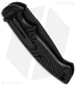 CRKT Acquisition Liner Lock Flipper Knife Black GRN (3.4" Black) 2037 -CRKT Knife Shop ckrt acquisition 2037 cm side