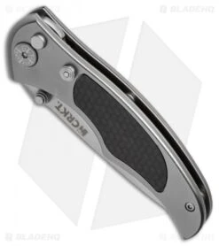 CRKT Tighecoon Automatic Knife (3.25" Satin) 5270 -CRKT Knife Shop crkt 5270 auto bottom cm