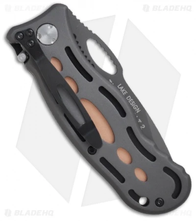 CRKT Lake Thunderbolt 2 Liner Lock Knife (3.43" Gray Serr) 7131 2 CRKT Lake Thunderbolt 2 Liner Lock Knife (3.43" Gray Serr) 7131 - Image 2