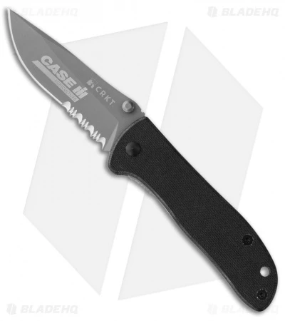 CRKT Drifter Case Liner Lock Knife Black G-10 (2.875" Gray Serr) 6460C 1 CRKT Drifter Case Liner Lock Knife Black G-10 (2.875" Gray Serr) 6460C