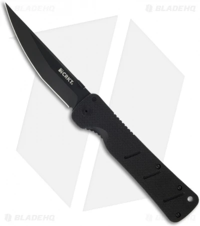 CRKT Otanashi Noh Ken Frame Lock Knife Black G-10 (4.5" Black) 2906 1 CRKT Otanashi Noh Ken Frame Lock Knife Black G-10 (4.5" Black) 2906