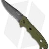 CRKT Hammond Cruiser Liner Lock Knife OD Green (3.75" Black Serr) 7914DKG
