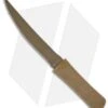 CRKT Hissatsu Knife Desert Tan Fixed Blade Tanto (7" Brown) 2907D