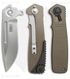 CRKT Homefront Field Strip Knife (3.5" Satin) K270GKP -CRKT Knife Shop crkt homefront k270gkp cm apart
