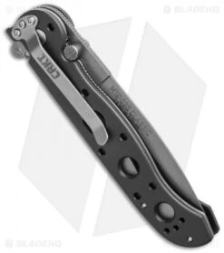 CRKT Kit Carson M16-03S Classic Spear Point Flipper Knife Al (3.5" Bead Blast) 5 CRKT Kit Carson M16-03S Classic Spear Point Flipper Knife Al (3.5" Bead Blast) -CRKT Knife Shop crkt m16 03s side cm