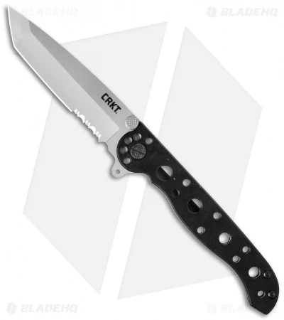 CRKT Carson M16-10S Tanto Flipper Knife + Bottle Opener (3" Bead Blast Serr) 2 CRKT Carson M16-10S Tanto Flipper Knife + Bottle Opener (3" Bead Blast Serr) - Image 2