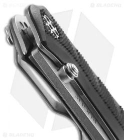 CRKT Ruger Knives Crack Shot: Compact A/O Knife (3.5" Stonewash Serr) R1206 -CRKT Knife Shop crkt ruger r1206 release cm