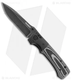 CRKT Ruger Knives All-Cylinders Liner Lock Knife G-10 (4" Black SW) R2001K