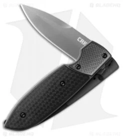 CRKT Russ Kommer Fulcrum 2 Compact Folding Knife GRN (2.75" Gray) 7430 -CRKT Knife Shop crkt small fulcrum 2 7430 half cm