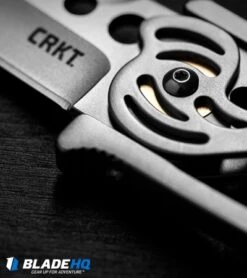 CRKT Van Hoy Snap Lock Folding Knife (2.5" Bead Blast) 5102N -CRKT Knife Shop crkt van hoy snap lock BHQ 51824 dl 2