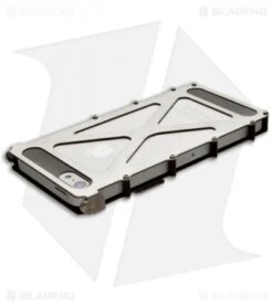 CRKT INoxCase Stainless Steel IPhone 5 Case 180° Cover INOX5S 5 CRKT INoxCase Stainless Steel IPhone 5 Case 180° Cover INOX5S -CRKT Knife Shop inox inoxcase iphone5 stainless steel satin 180 inox5s back