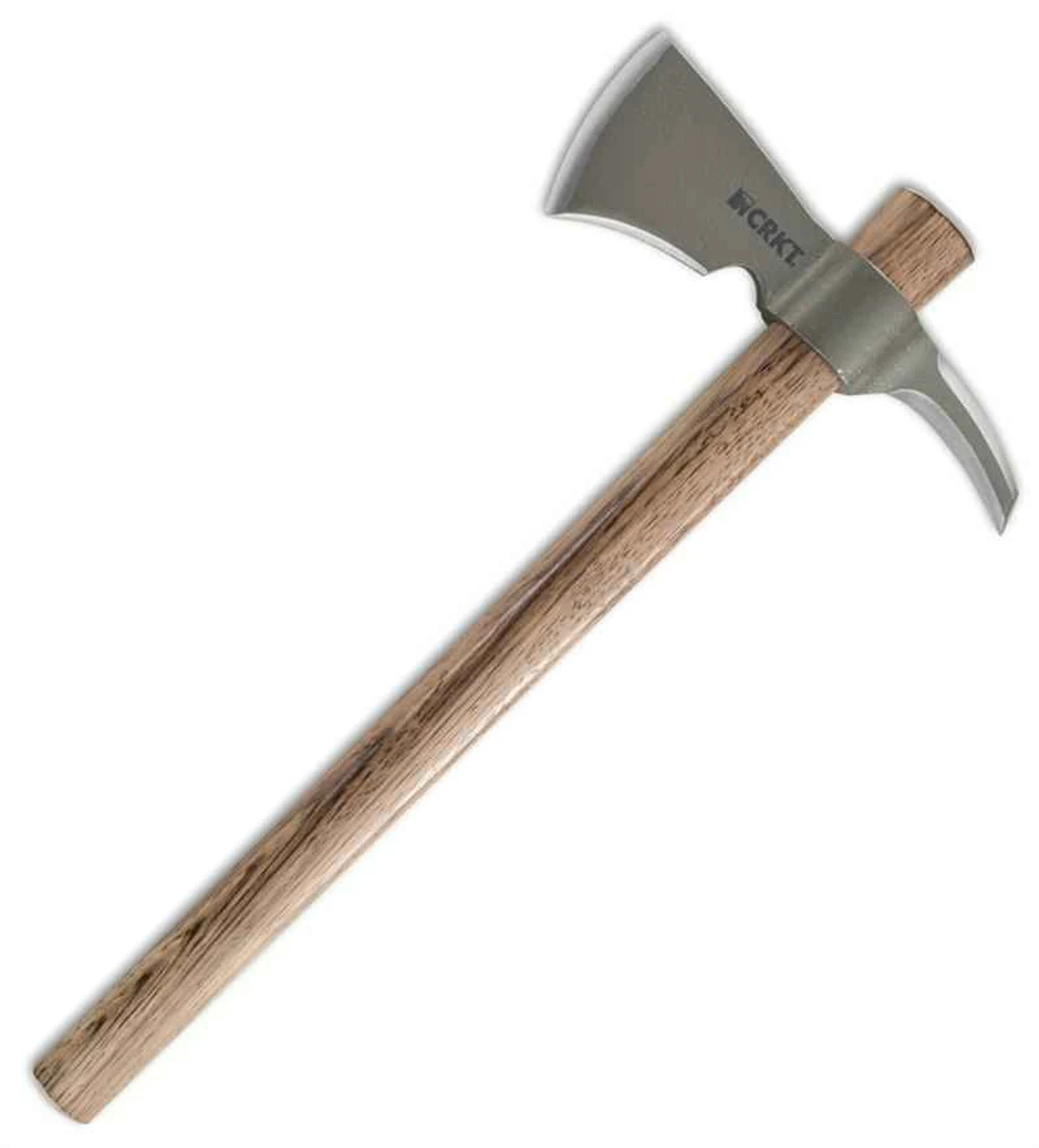 CRKT 2735 Woods Kangee T-Hawk, 1055 Carbon Steel, Tennessee Hickory Handle 1 CRKT 2735 Woods Kangee T-Hawk, 1055 Carbon Steel, Tennessee Hickory Handle