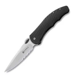 CRKT 1061 Enticer, 3.25" 4116 Combo Blade, GFN Handle