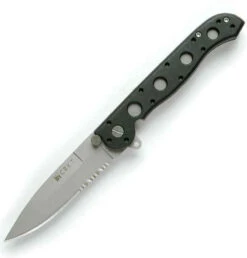 CRKT M16-13Z Spear Point, 3.5" AUS8 Combo Blade, GFN Handle