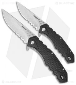 CRKT Ruger Knives Follow-Through Compact Flipper Knife (3.25" SW Serr) R1704 -CRKT Knife Shop ruger knives r1704 size cm 1